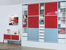 Vestavěná skříň do pracovny